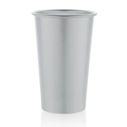Lekki kubek podróżny 450 ml Alo, aluminium z recyklingu (NAX-P437.202)