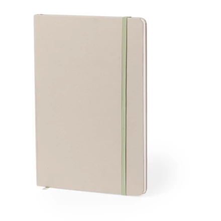 Notatnik A5 z kartonu z recyklingu i papieru z owoców (NAX-V2046-18)