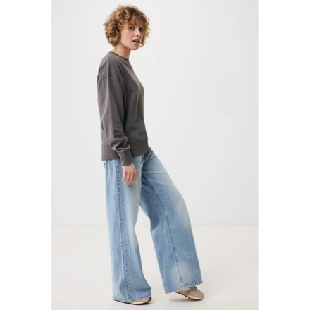 Luźna bluza z bawełny z recyklingu Iqoniq Kruger (NAX-T9302.019.L)