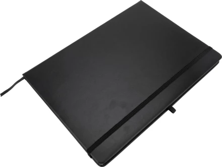 Notatnik A4 w linie - czarny - (NMC-28636-03)