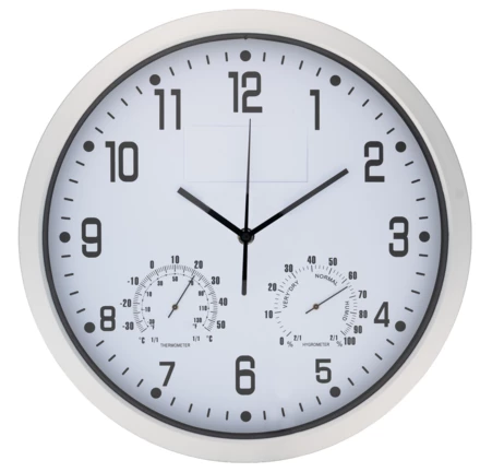 Zegar ścienny CrisMa - biały - (NMC-41238-06)