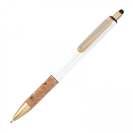 Długopis metalowy touch pen - biały - (NMC-13690-06)