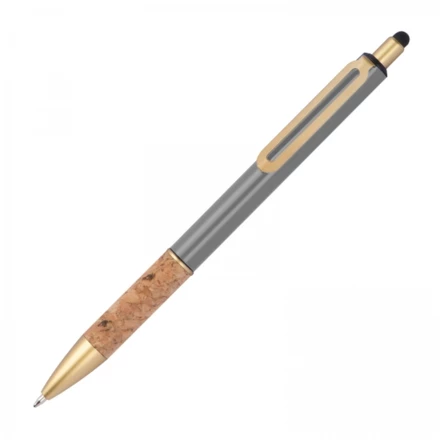 Długopis metalowy touch pen - szary - (NMC-13690-07)