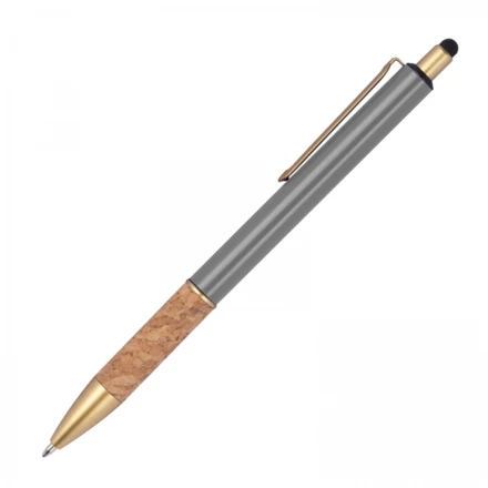 Długopis metalowy touch pen - szary - (NMC-13690-07)