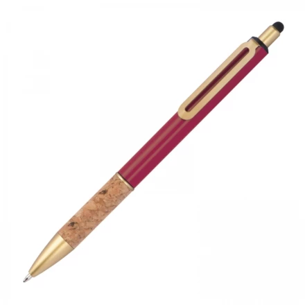 Długopis metalowy touch pen - bordowy - (NMC-13690-02)