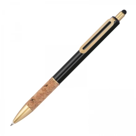 Długopis metalowy touch pen - czarny - (NMC-13690-03)