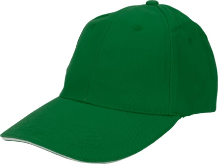 Cotton 6-panel cap - green - (NMC-50466-09)