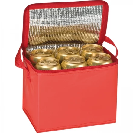 Torba termiczna na 6 puszek 500 ml - czerwony - (NMC-67104-05)