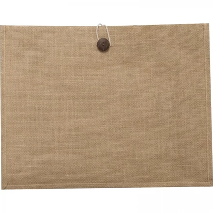 Torba z juty - brązowy - (NMC-67536-01)