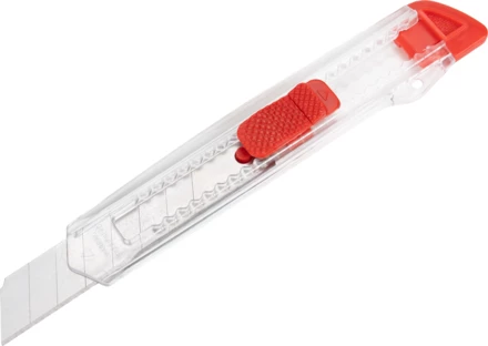 Nóż do kartonu - czerwony - (NMC-89002-05)