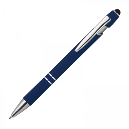 Długopis aluminiowy touch pen - granatowy - (NMC-13689-44)