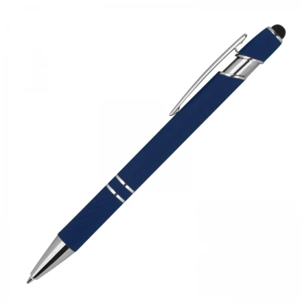 Długopis aluminiowy touch pen - granatowy - (NMC-13689-44)