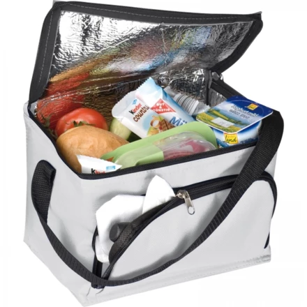 Torba termiczna na 6 puszek 500 ml - biały - (NMC-68321-06)