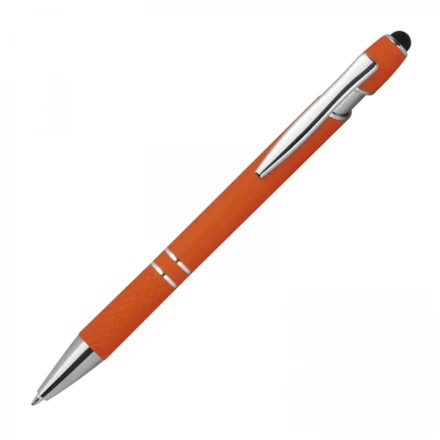 Długopis aluminiowy touch pen - pomarańczowy - (NMC-13689-10)