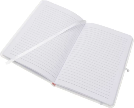 Notatnik A5 w linie - biały - (NMC-28759-06)