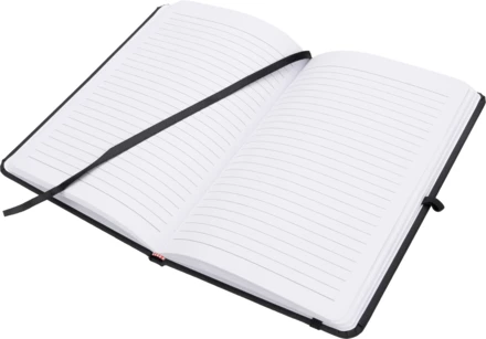 Notatnik A5 w linie - czarny - (NMC-28759-03)