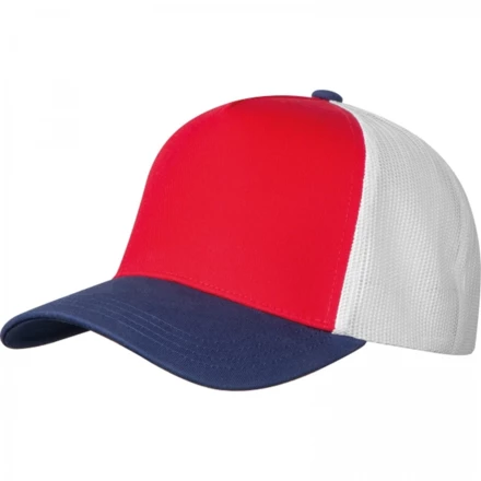 Czapka z daszkiem bawełniana 5 paneli CrisMa - czerwony - (NMC-53919-05)