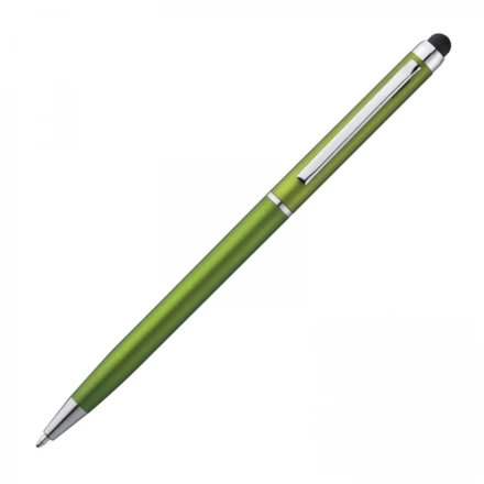 Długopis plastikowy touch pen - jasnozielony - (NMC-18786-29)