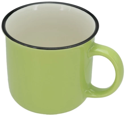Kubek ceramiczny 350 ml - zielony - (NMC-80843-09)