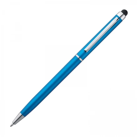 Długopis plastikowy touch pen - jasnoniebieski - (NMC-18786-24)