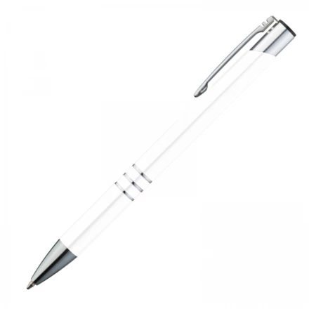 Długopis metalowy - biały - (NMC-13339-06)