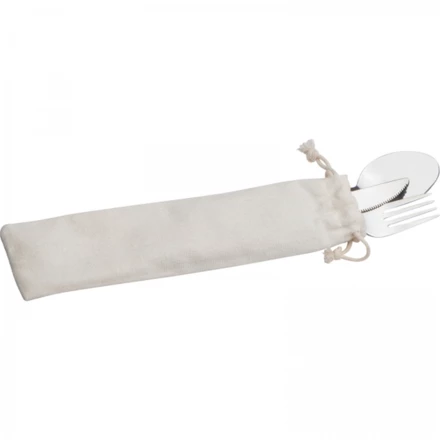 Zestaw sztućców - beżowy - (NMC-83582-13)