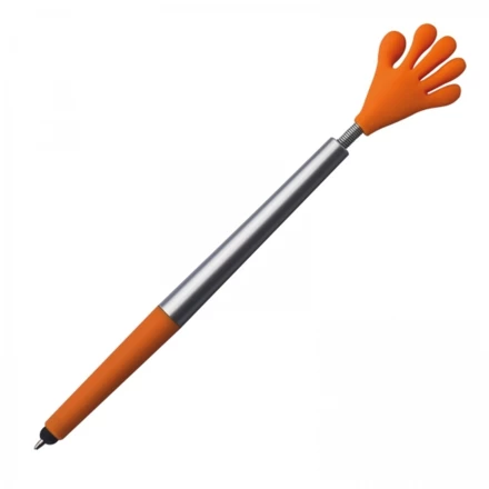 Długopis plastikowy touch pen Smile Hand CrisMa - pomarańczowy - (NMC-13415-10)