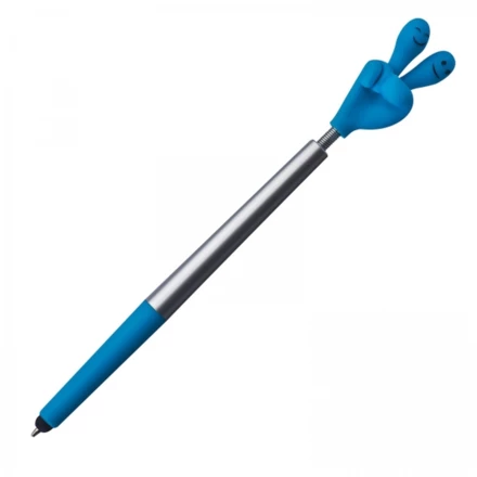 Długopis plastikowy touch pen Smile Hand CrisMa - turkusowy - (NMC-13415-14)