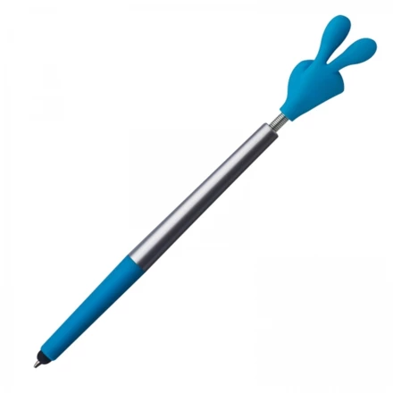Długopis plastikowy touch pen Smile Hand CrisMa - turkusowy - (NMC-13415-14)