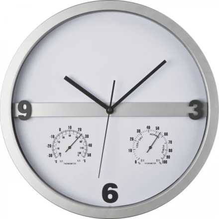 Zegar ścienny CrisMa - szary - (NMC-43449-07)