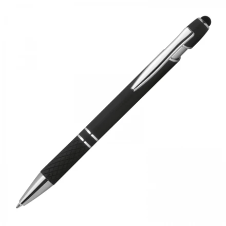 Długopis aluminiowy touch pen - czarny - (NMC-13689-03)