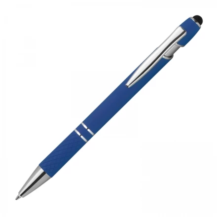 Długopis aluminiowy touch pen - niebieski - (NMC-13689-04)