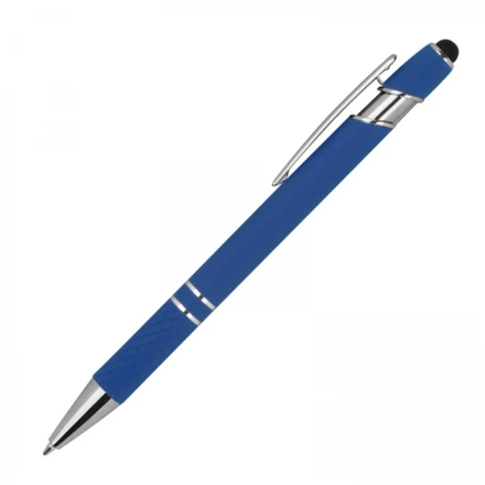 Długopis aluminiowy touch pen - niebieski - (NMC-13689-04)