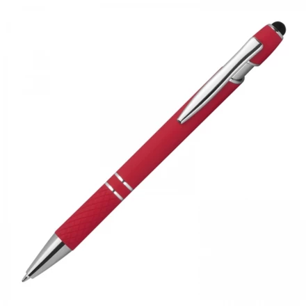 Długopis aluminiowy touch pen - czerwony - (NMC-13689-05)