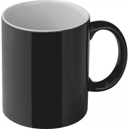 Ceramic mug 300 ml - black - (NMC-80095-03)