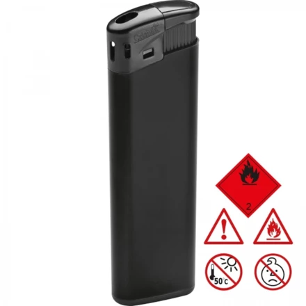 Zapalniczka plastikowa - czarny - (NMC-90046-03)