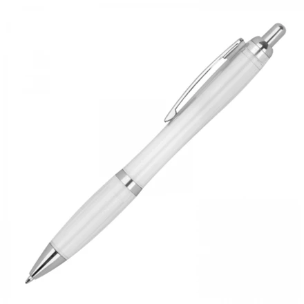 Długopis plastikowy transparentny - przeźroczysty - (NMC-12552-66)