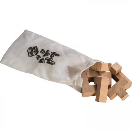 Gra układanka drewniana - brązowy - (NMC-50425-01)