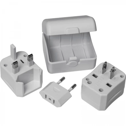 Travel adapter - white - (NMC-40394-06)