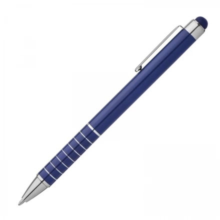 Długopis metalowy touch pen - niebieski - (NMC-10418-04)