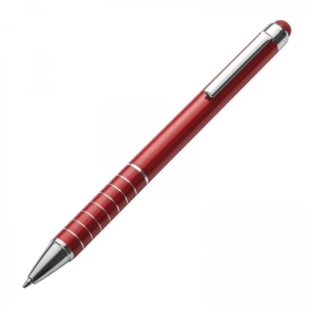 Długopis metalowy touch pen - czerwony - (NMC-10418-05)
