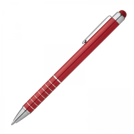 Długopis metalowy touch pen - czerwony - (NMC-10418-05)