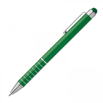 Długopis metalowy touch pen - zielony - (NMC-10418-09)