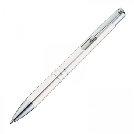 Zestaw piśmienny długopis i ołówek automatyczny - biały - (NMC-13330-06)