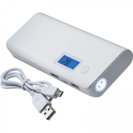Power bank 10000 mAh - white - (NMC-20518-06)