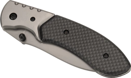 Nóż składany YERGER Schwarzwolf - czarny - (NMC-F1900300SA3-03)