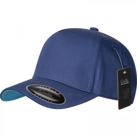 Cotton 5-panel cap - navy blue - (NMC-53918-44)
