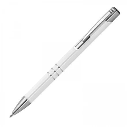 Długopis metalowy - biały - (NMC-13639-06)