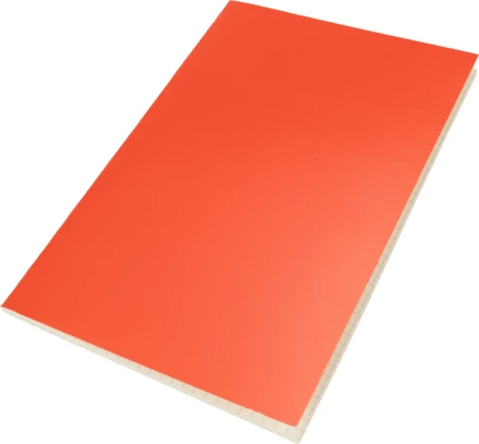 Notatnik A5 w kratkę - czerwony - (NMC-23258-05)