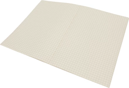 Notatnik A5 w kratkę - czerwony - (NMC-23258-05)